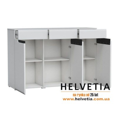 Комод белый Hektor Helvetia
